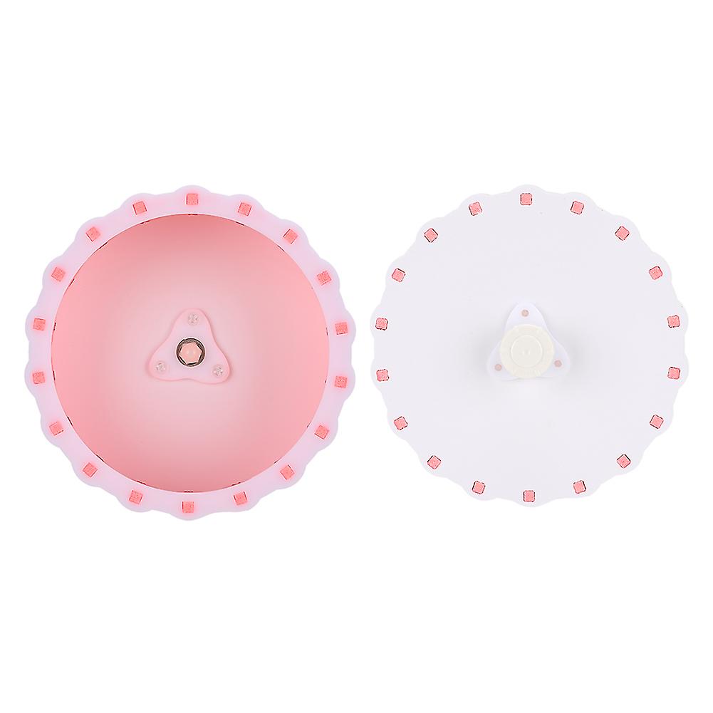 15cm/5.9in Hamster Guinea Pig Running Wheel Silent Roller Small Pet Toy Accessoriespink