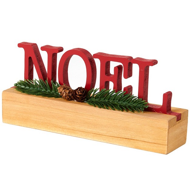 The Lakeside Collection Christmas Tabletop Sign Noel