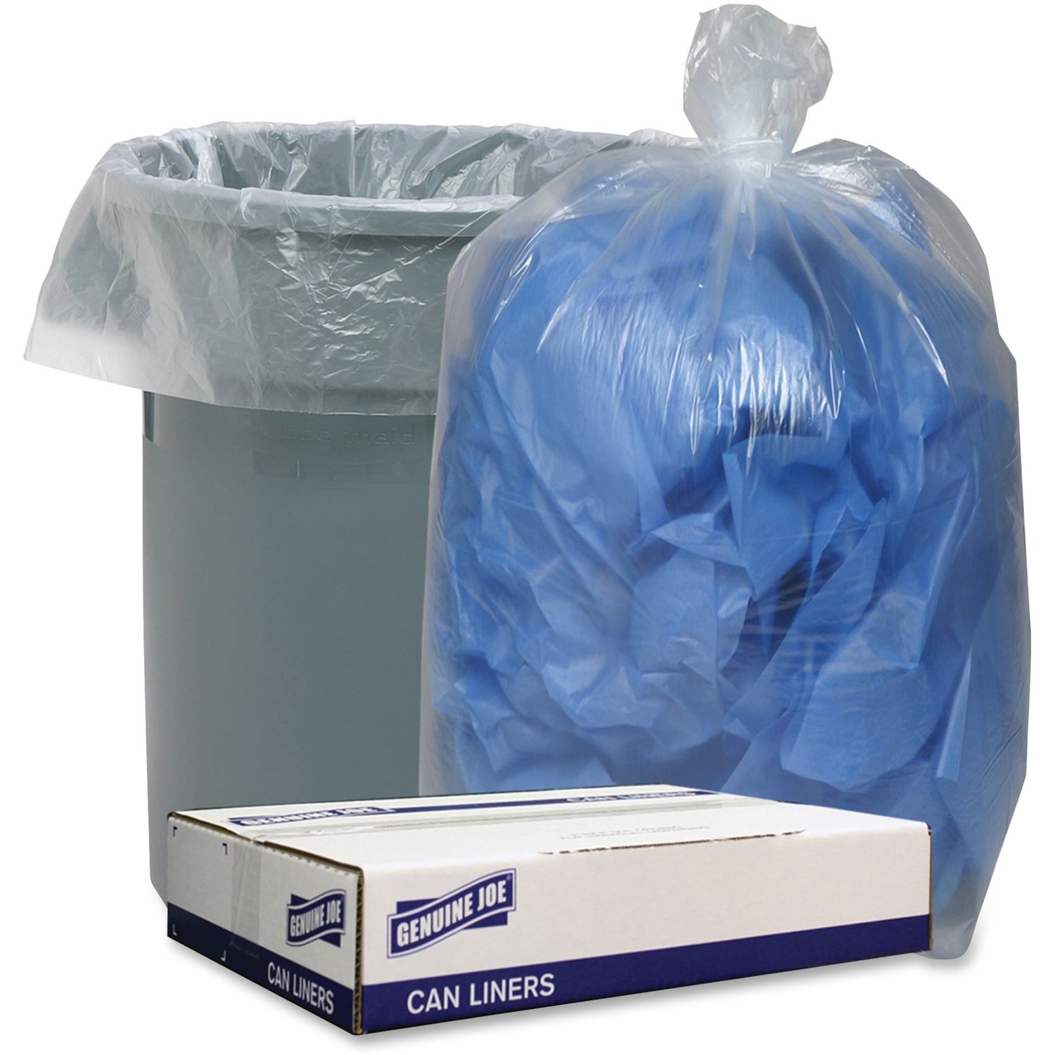 Clear Low Density Can Liners by Genuine Joe GJO29126