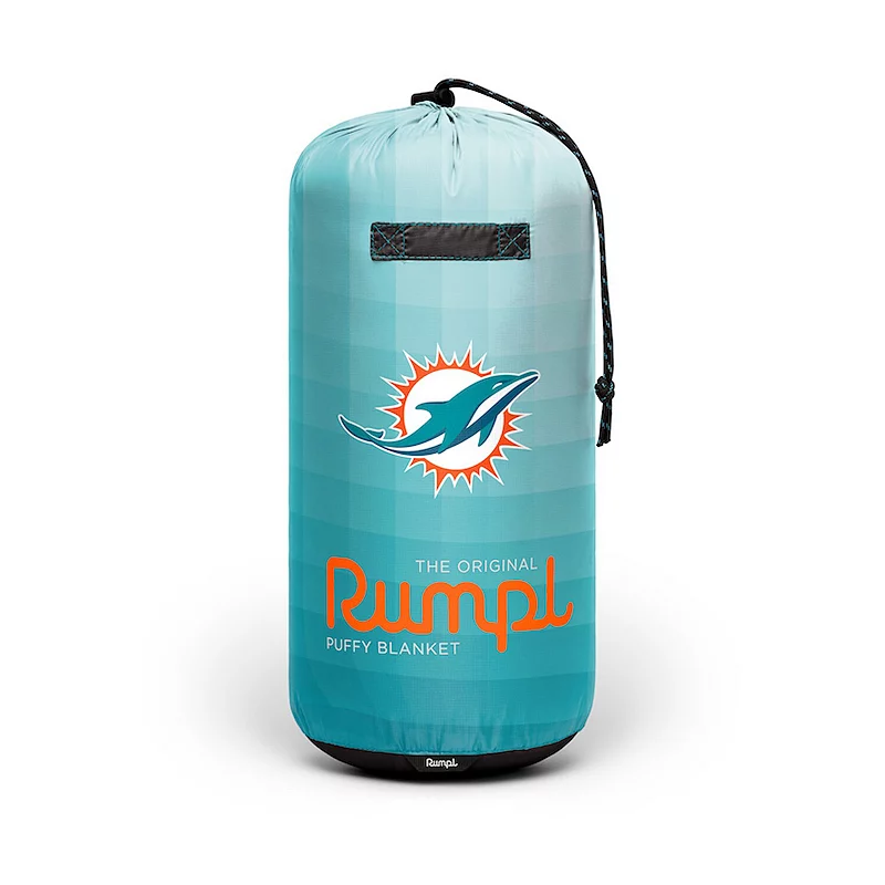 Rumpl Miami Dolphins 75'' x 52'' Original Puffy Blanket