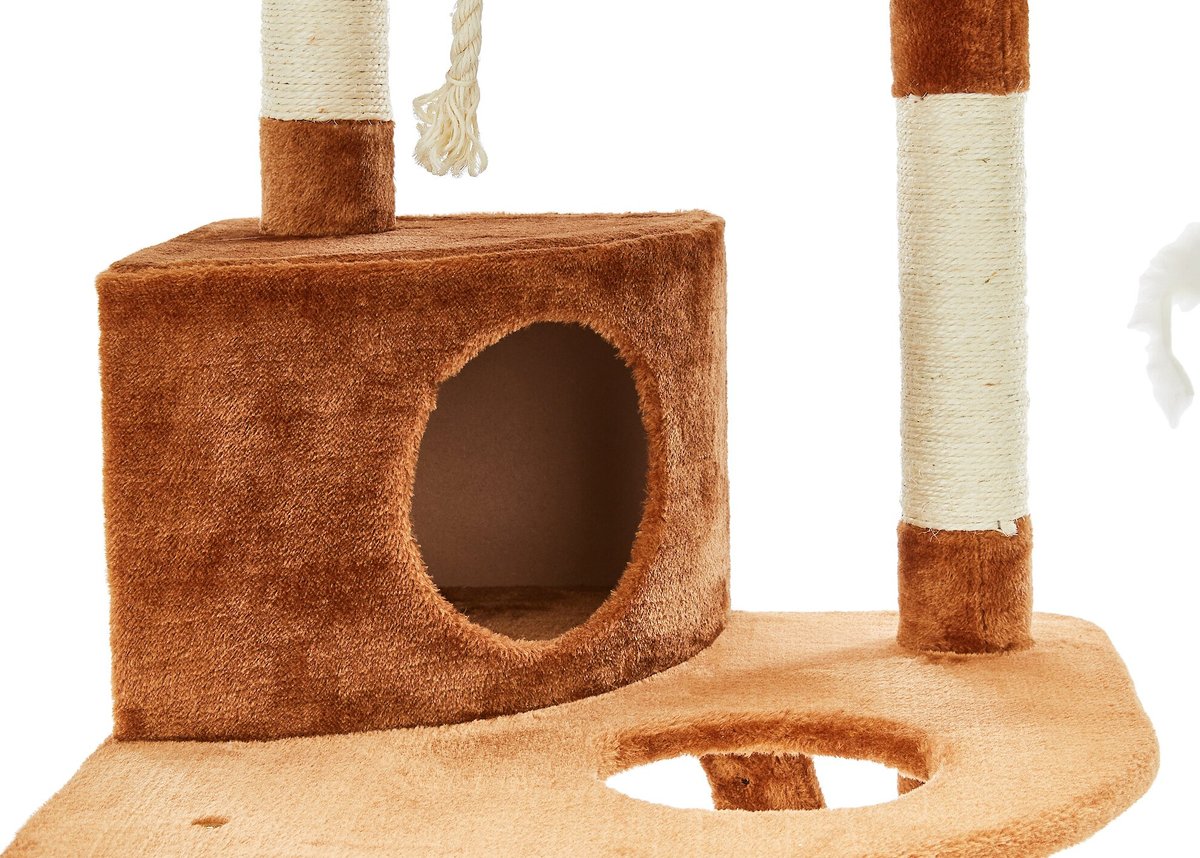 Go Pet Club 48-in Classic Sisal Posts Cat Tree Condo