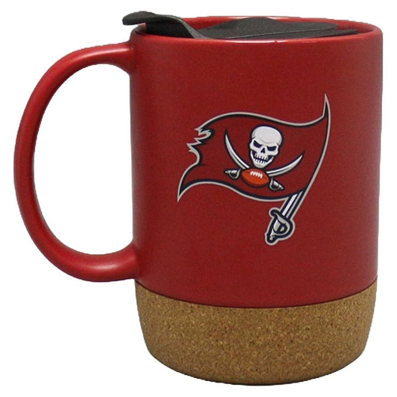 The Memory Company Tampa Bay Buccaneers 14oz. Cork Bottom Mug with Lid