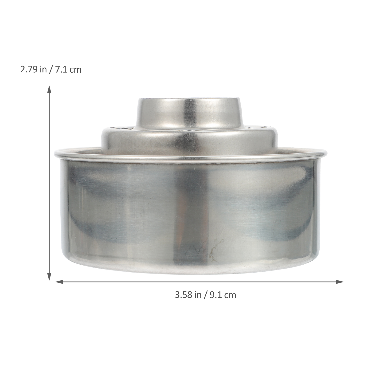 NUOLUX Fuel Chafing Holder Cans Dish Chafers Stainless Steel Holders Dishes Cover Food Warmer