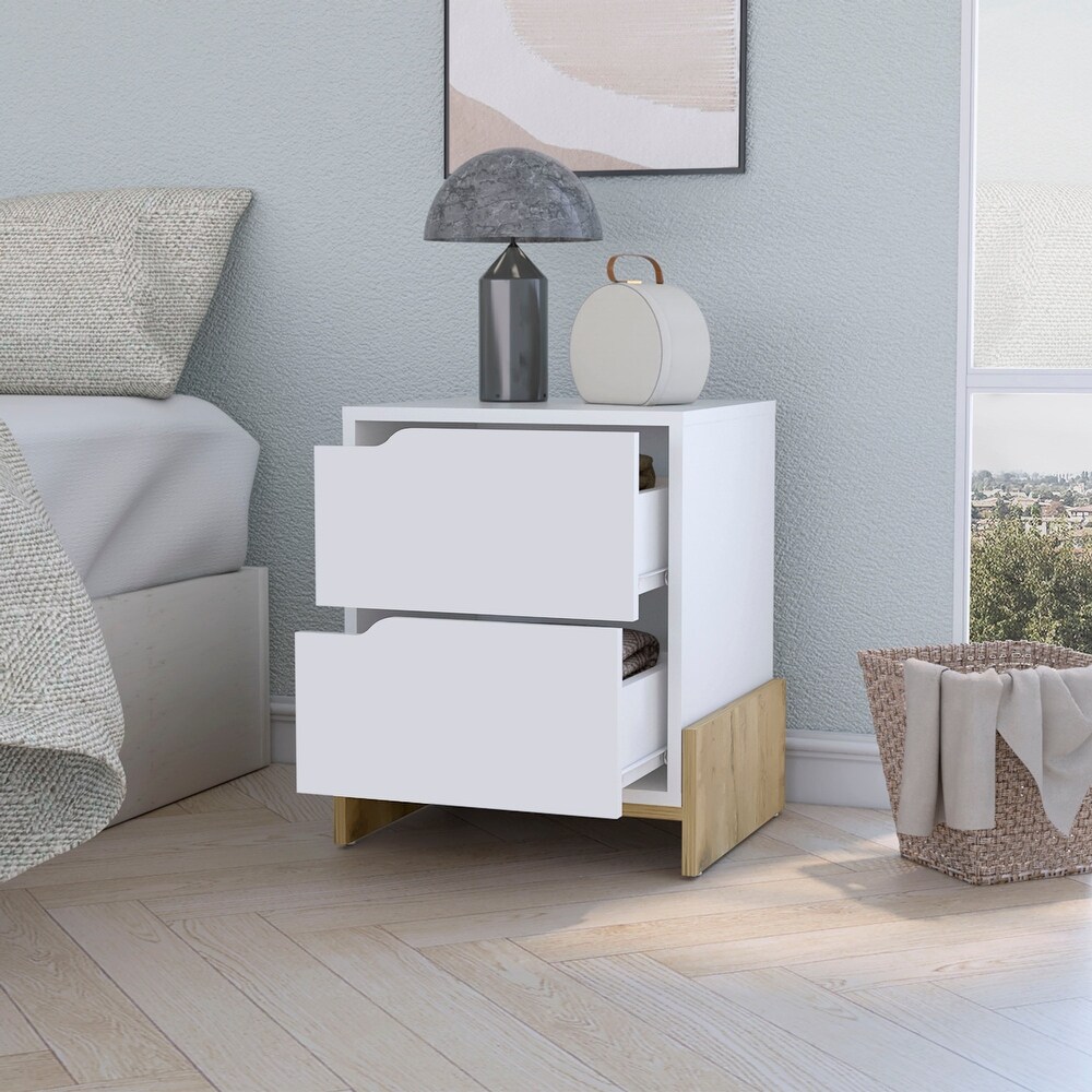 Ralston 2 Drawer Nightstand