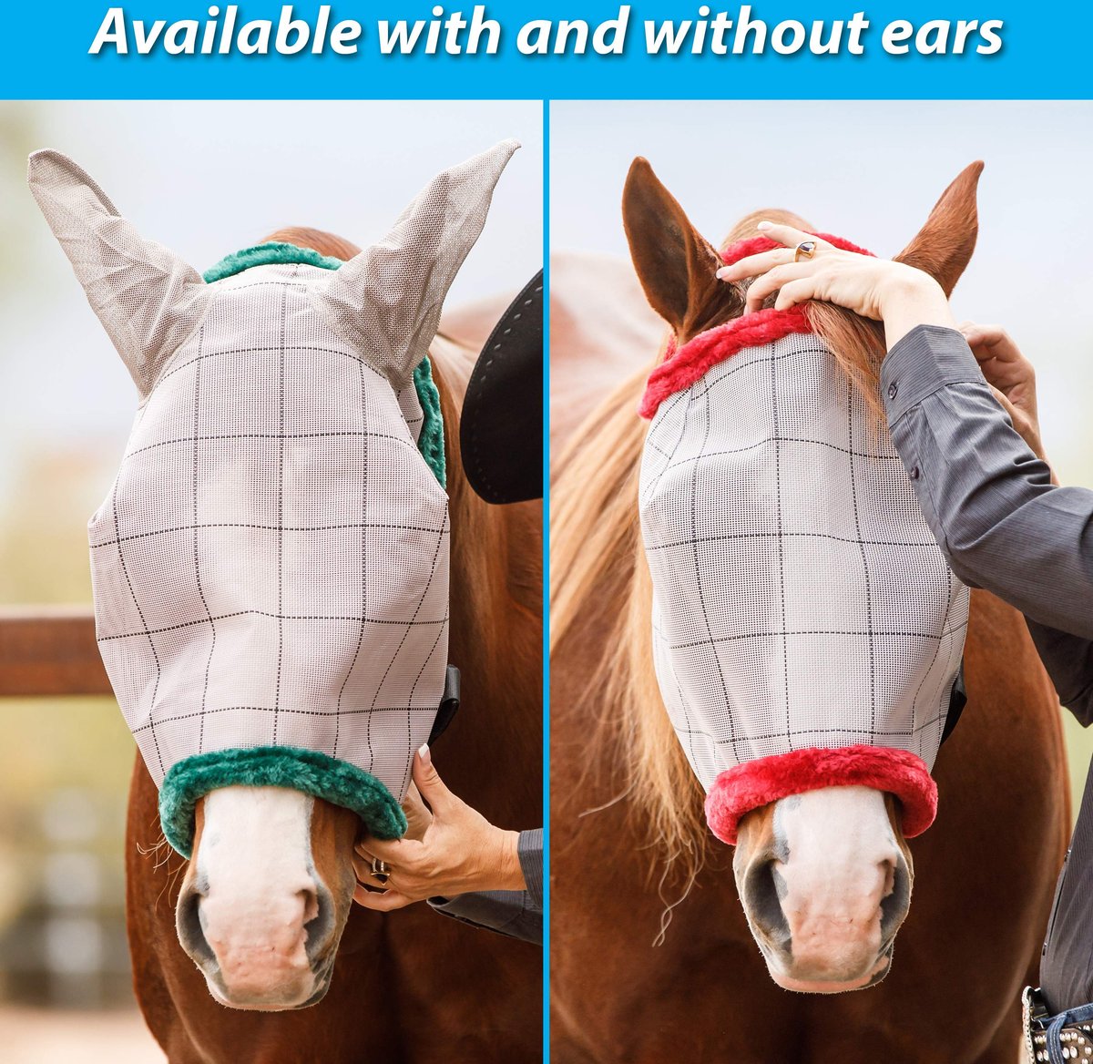 Farnam SuperMask II Horse Fly Mask with Covered Ears