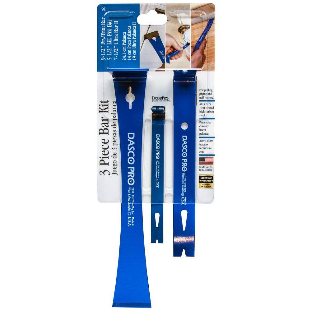 Dasco Pro Pry Bar Set (3-Piece) 91