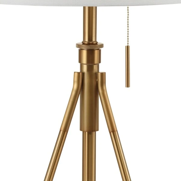 Furniture of America Fali Contemporary Metal Accent Tripod Table Lamp