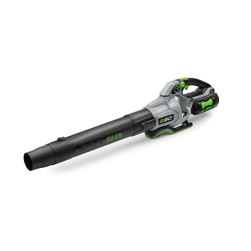 EGO POWER+ 56-volt 650-CFM 180-MPH Brushless Handheld Cordless Electric Leaf Blower 4 Ah (Battery & Charger Included) LB6503