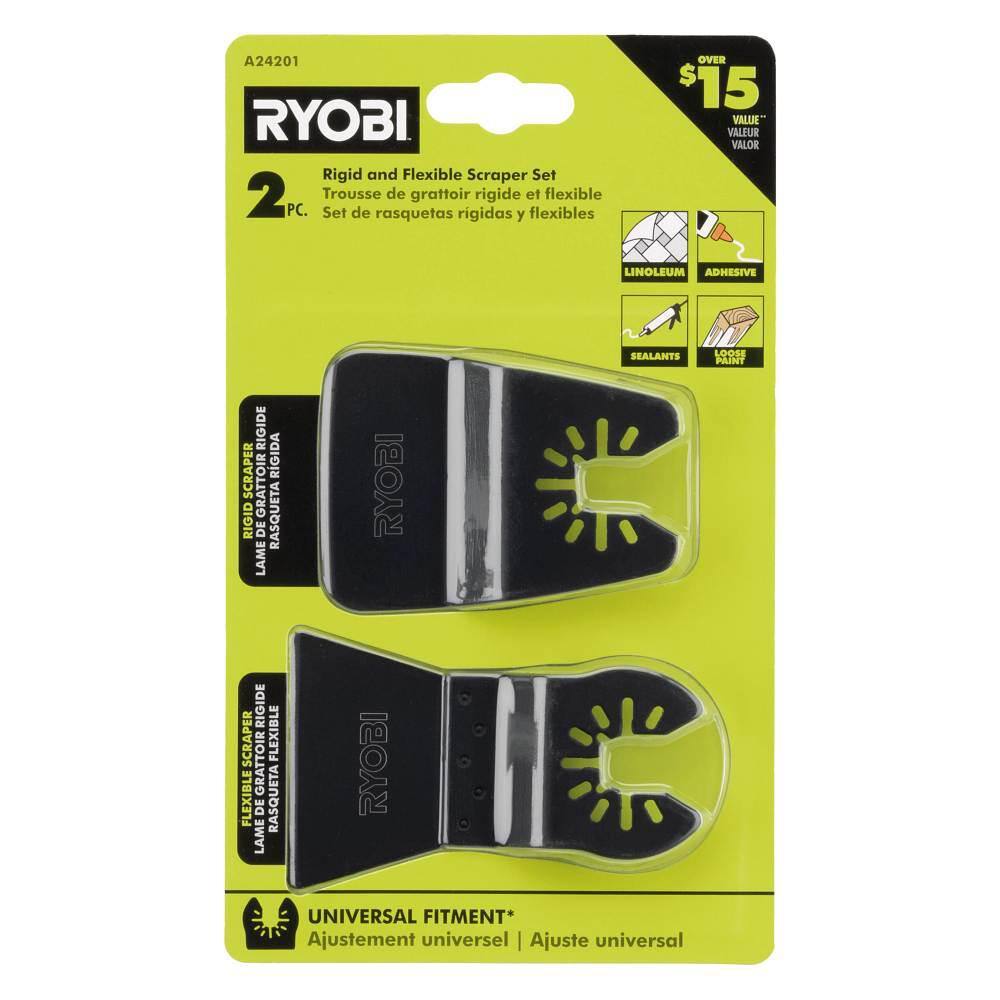 RYOBI Rigid and Flexible Scraper Set (2-Piece) A24201