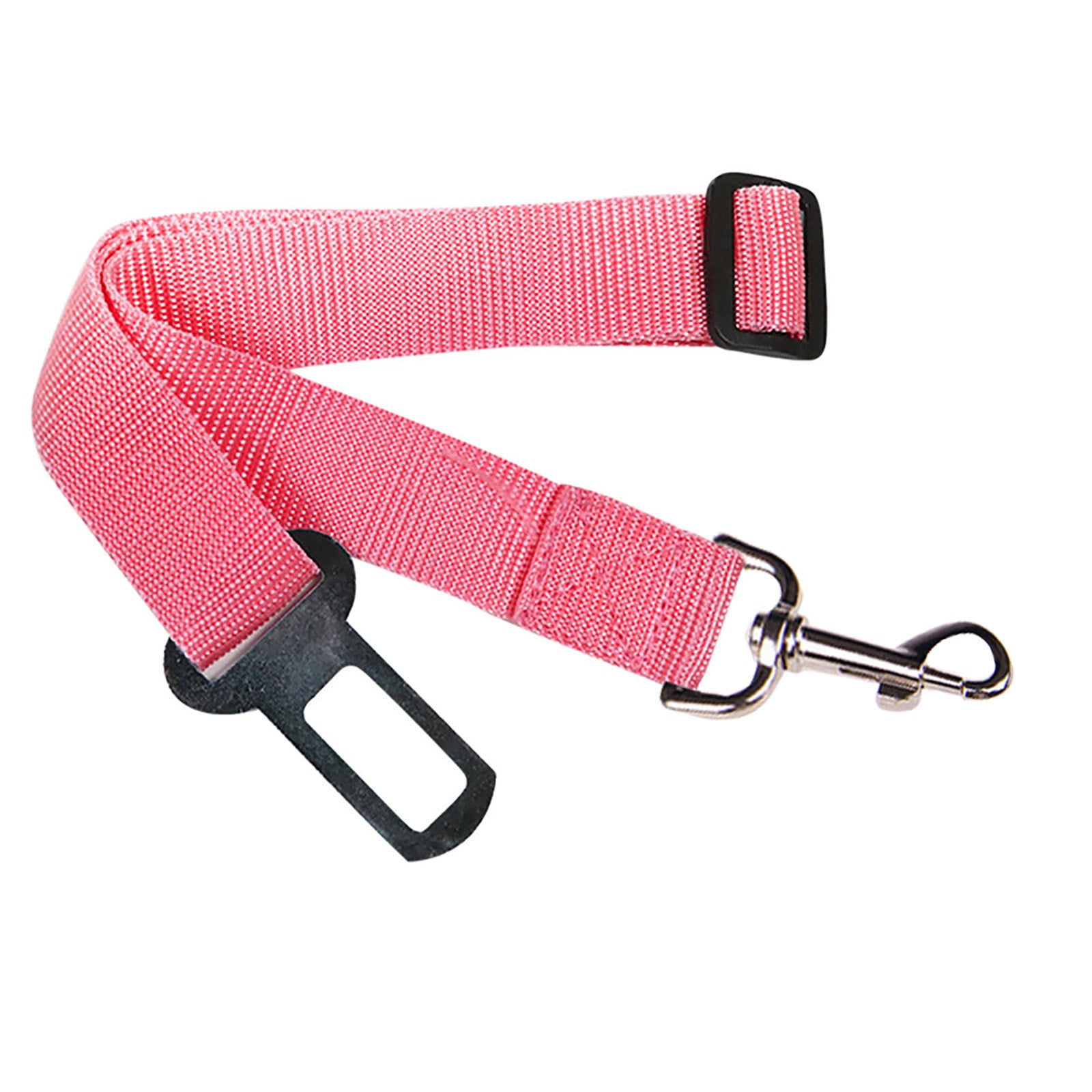 Adjustable Dog Pet Car Safety Seat Belt Restraint Lead Travel Leash