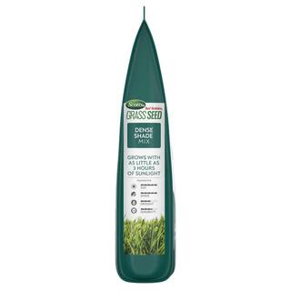 Scotts Turf Builder 5.6 lbs. Grass Seed Dense Shade Mix with Fertilizer and Soil Improver Grows With Little Sunlight 18061