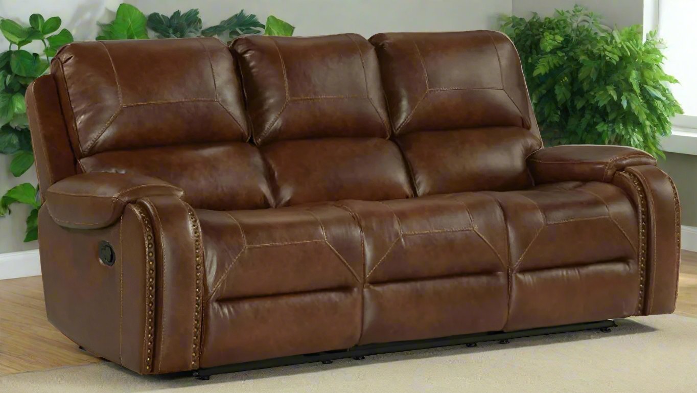 Garrison Double Reclining Sofa with Usb