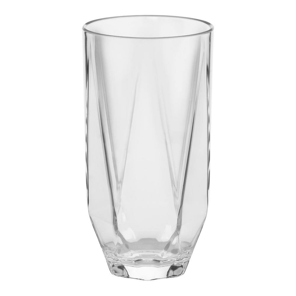 Home Decorators Collection Classic Tall Acrylic Drink Tumblers - 22 oz. (Set of 6) PPMJM220JCLR