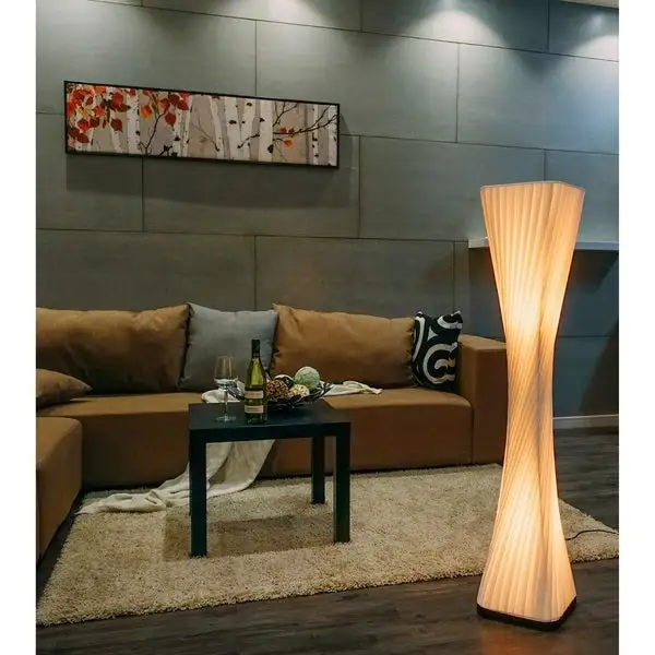 Artiva USA Ballerina Modern Twist Floor lamp, 48