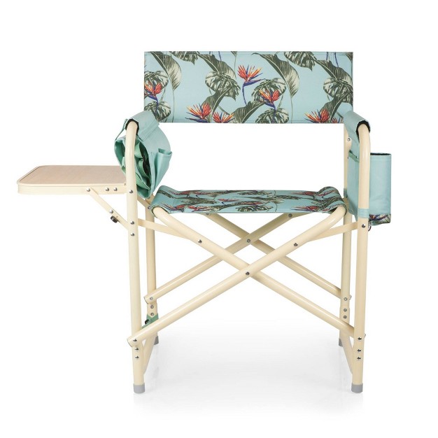 Picnic Time Outdoor Directors Chair Tropical