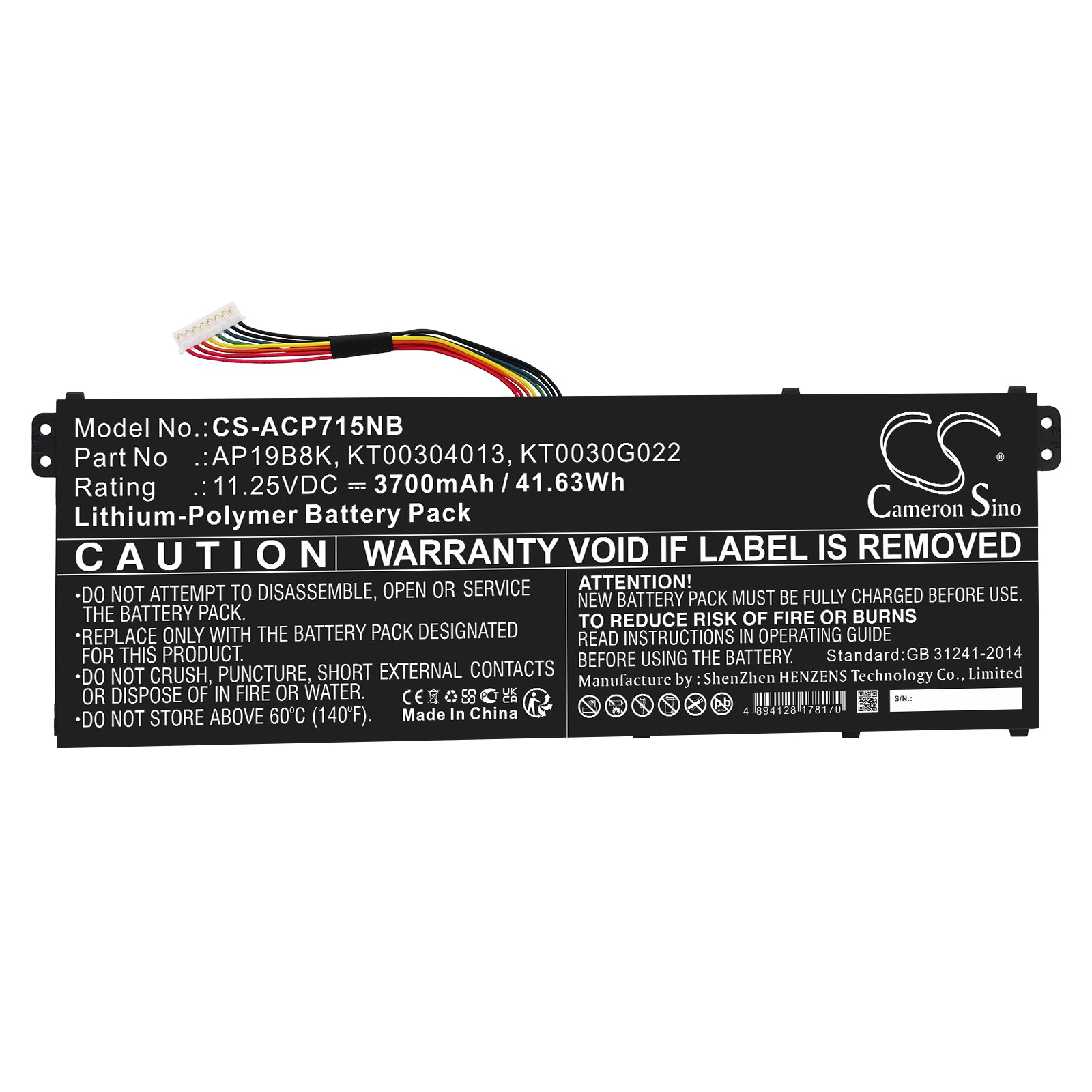 Acer Aspire 3 A31422A1YY Aspire 3 A31422R029 Aspire 3 A31422R2TB Aspire 3 A31422R3Z0 Aspire 3 A31422 Laptop and Notebook Replacement Battery BatteryClerkcom Laptop and Notebook