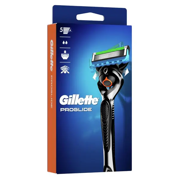 Gillette ProGlide Men's Razor Handle + 1 Blade Refill