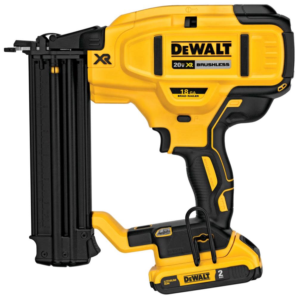 DW 20 V MAX* XR 18 Gauge Brad Nailer Kit DCN680D1 from DW