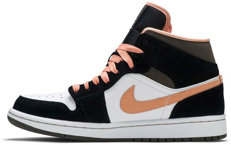 Wmns Air Jordan 1 Mid SE 'Peach Mocha' DH0210-100