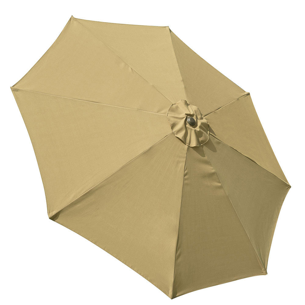 Yescom 10ft 8-Rib Patio Tilt Market Umbrella w/ 200gsm Canopy Color Options