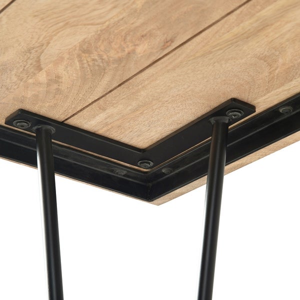 WYNDENHALL Moreno Industrial Mango Wood Dining Table