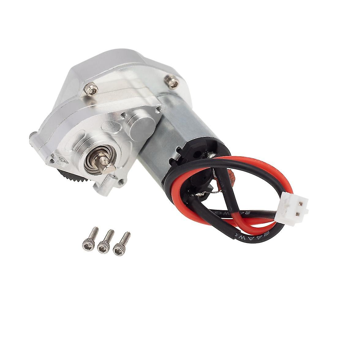 Metal Gearbox With Motor And Esc For 1/24 Rc Crawler Car Axial Scx24 Jlu Deadbolt C10 Upgrade Parts