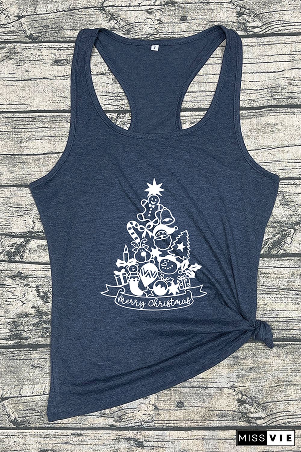 Christmas Tree Sleeveless Tank Top Wholesale