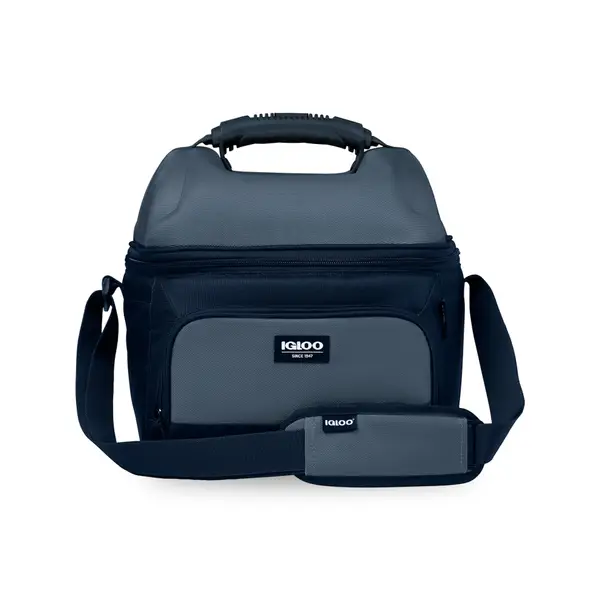 Igloo 22-Can MaxCold Evergreen Blue Frost Hardtop Gripper