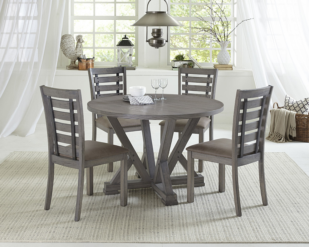 Fiji Dining Chairs Set of 2   Farmhouse   Dining Chairs   by HedgeApple  Houzz