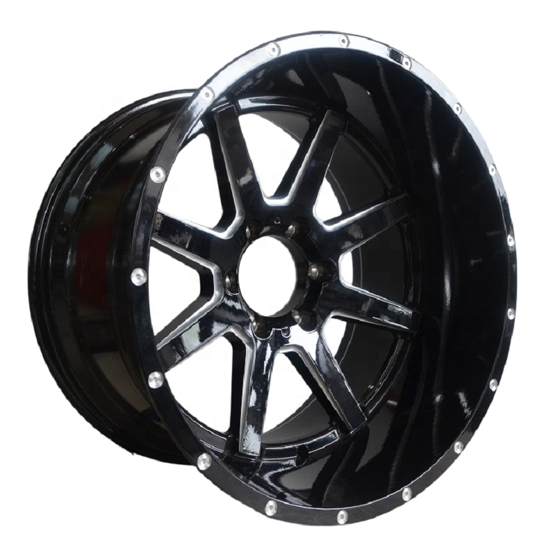 Black 4x4 Offroad Wheel Passenger Car Wheels 18~22 inch 5x139 oy Rims New Arrival