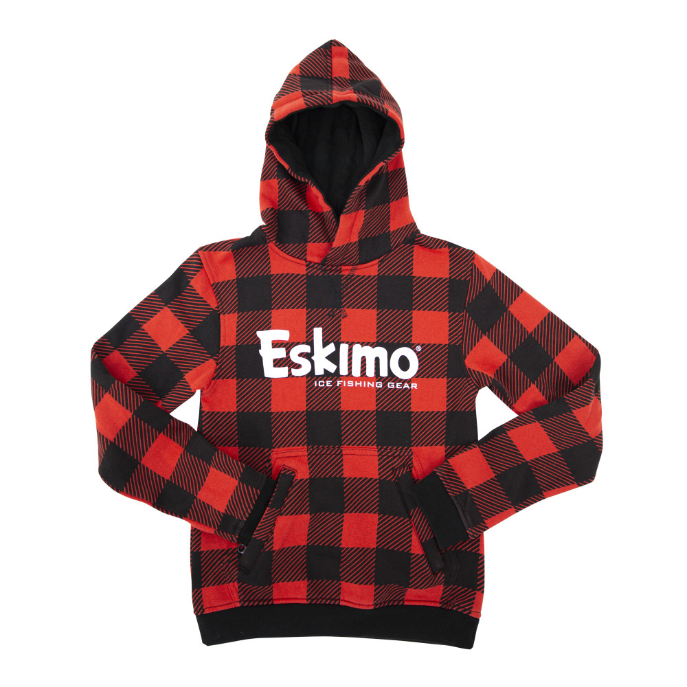 Eskimo Buffalo Plaid Cotton Hoodie Smallmall Youth ;