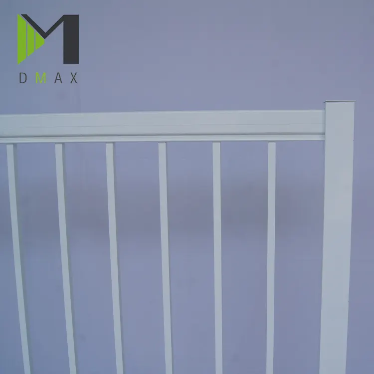 Aluminum Staircase Railing White Garden Supplies New Style Aluminium Baluster