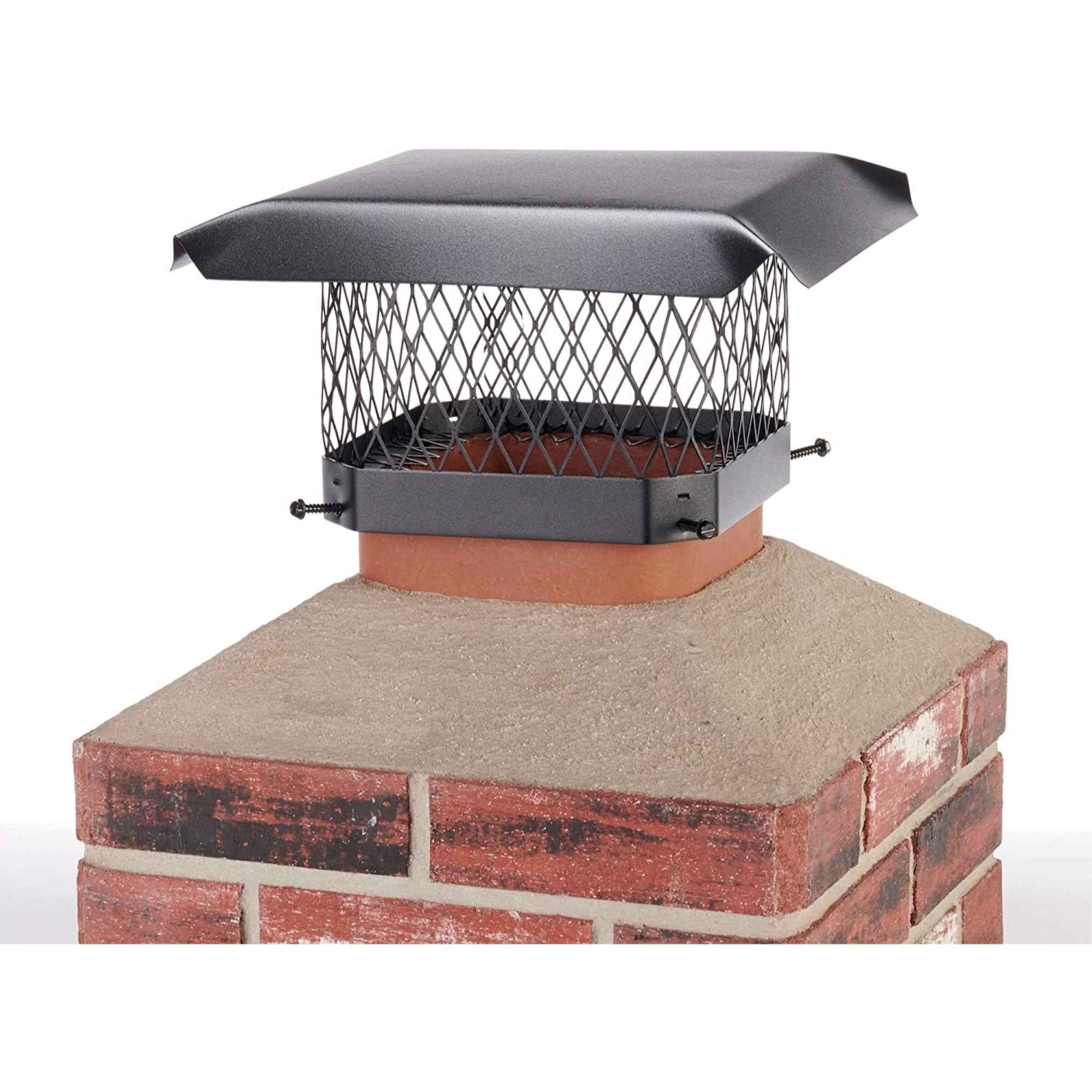 Shelter SC99 Single-Flue Black Galvanized-Steel Chimney Cap (9