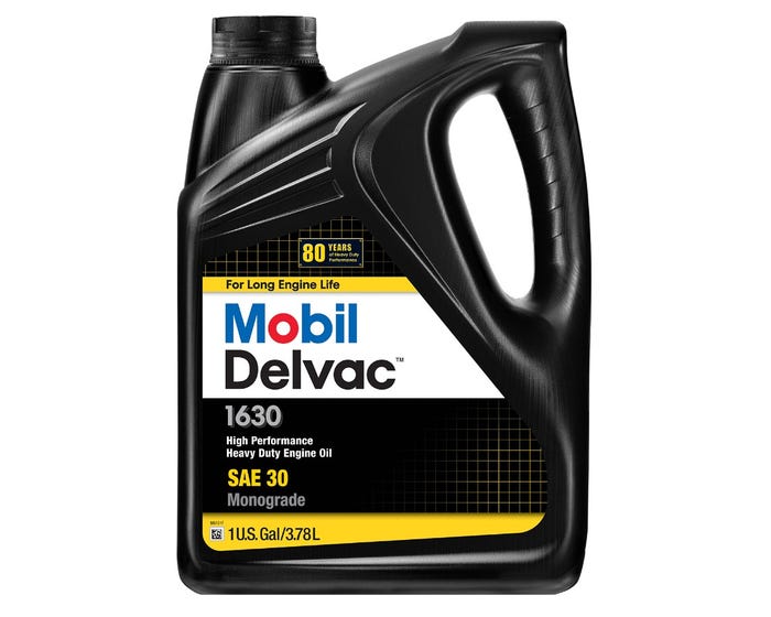 Mobil Delvac 1630 High Performance Heavy Duty Diesel Engine Oil， 1 Gal - 112826