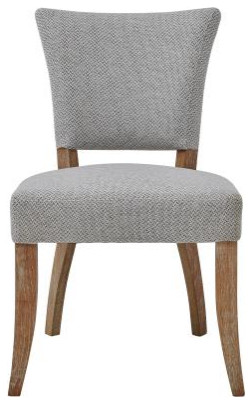 Austin Fabric Dining Chair  (Set of 2)   Transitional   Dining Chairs   by VirVentures  Houzz