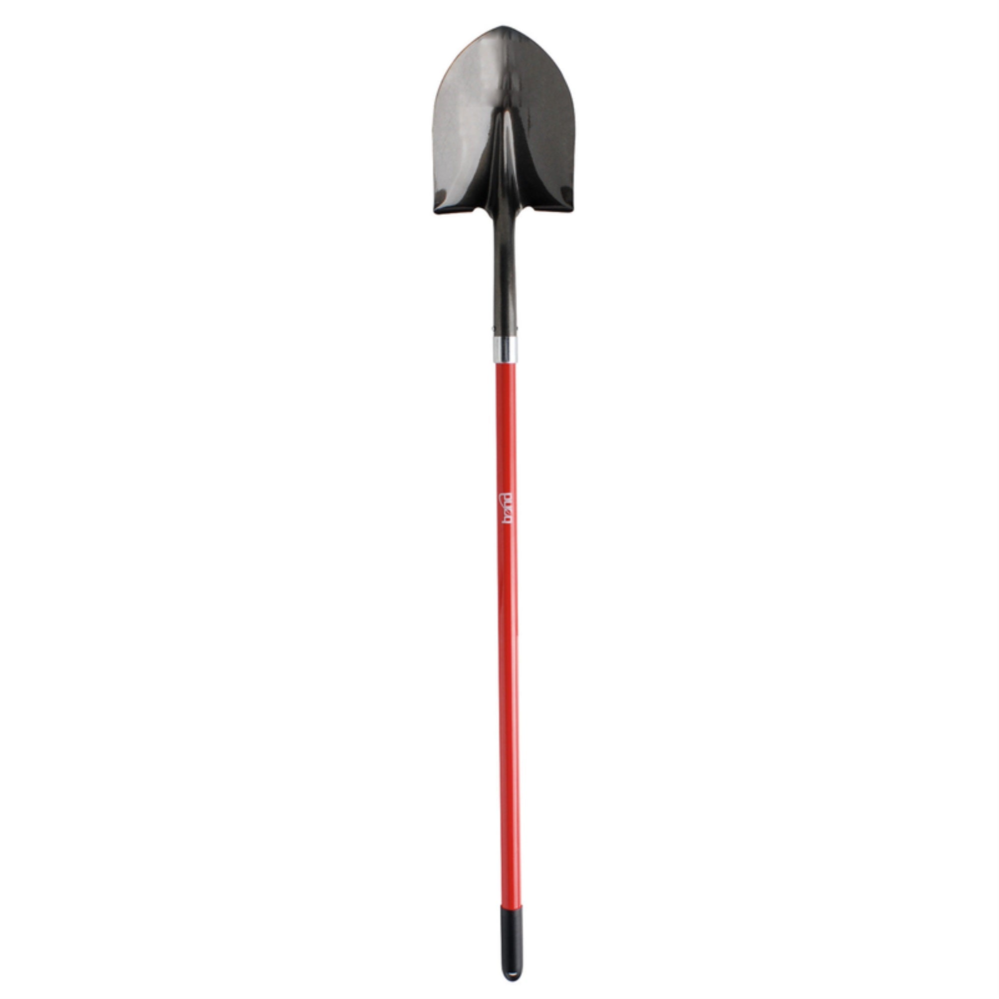 Bond LH002 Manufacturing 58 In. Carbon Steel Square Shovel Fiberglass Handle