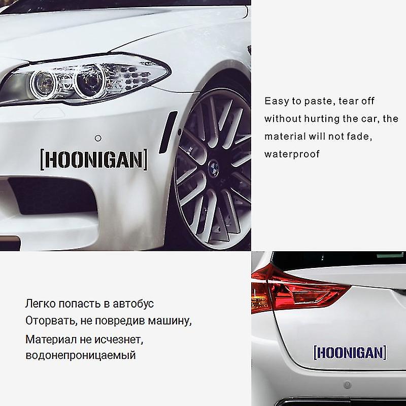 15.2cm*3.2cm Hoonigan Car Cycles Stickers Rat Buy 2 Save Com Sticker