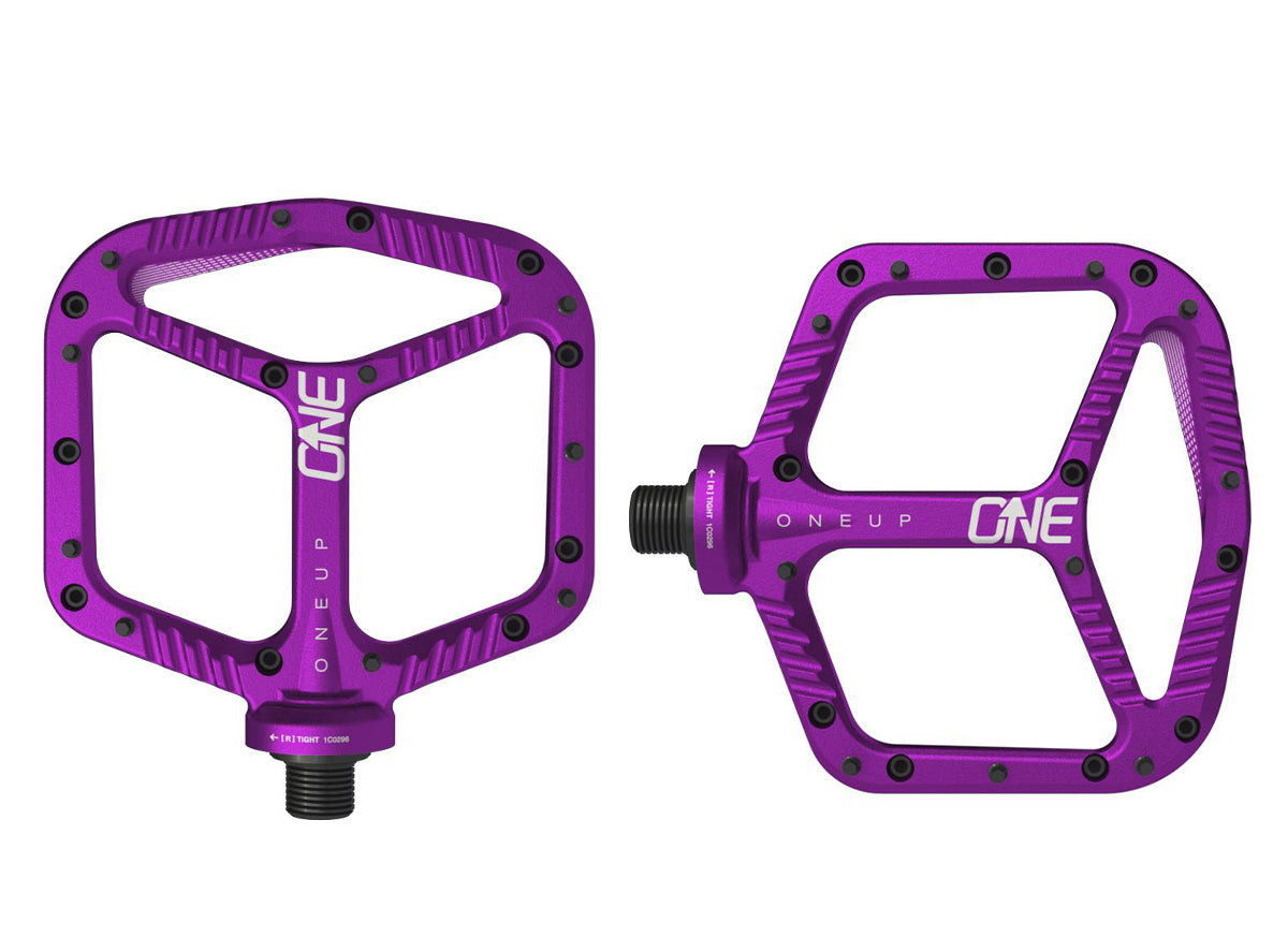 OneUp Aluminum Platform Pedals - Purple