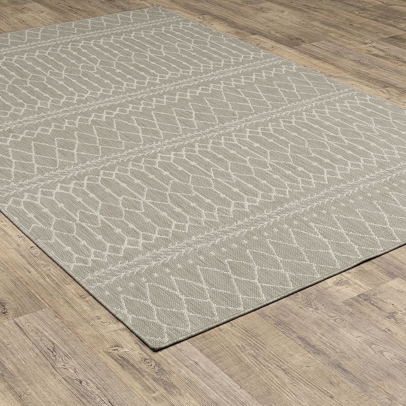 StyleHaven Porter Geometric Indoor Outdoor Area Rug