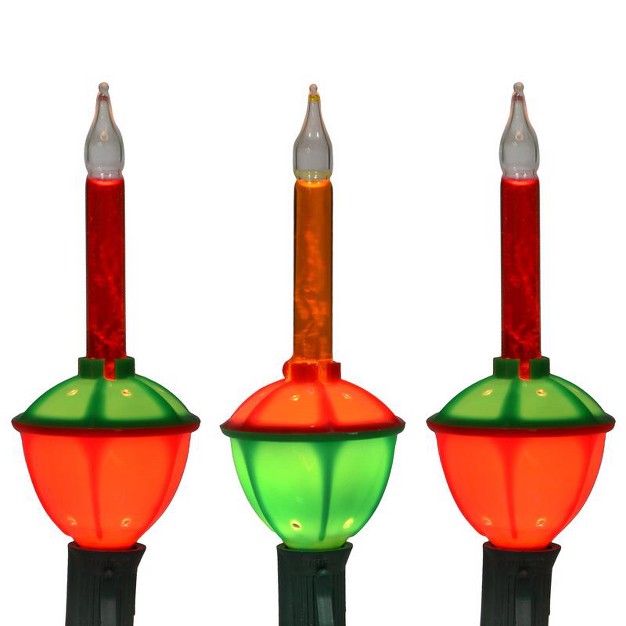 Celebrations Incandescent C7 Multicolored 7 Ct Novelty Christmas Lights 8 Ft