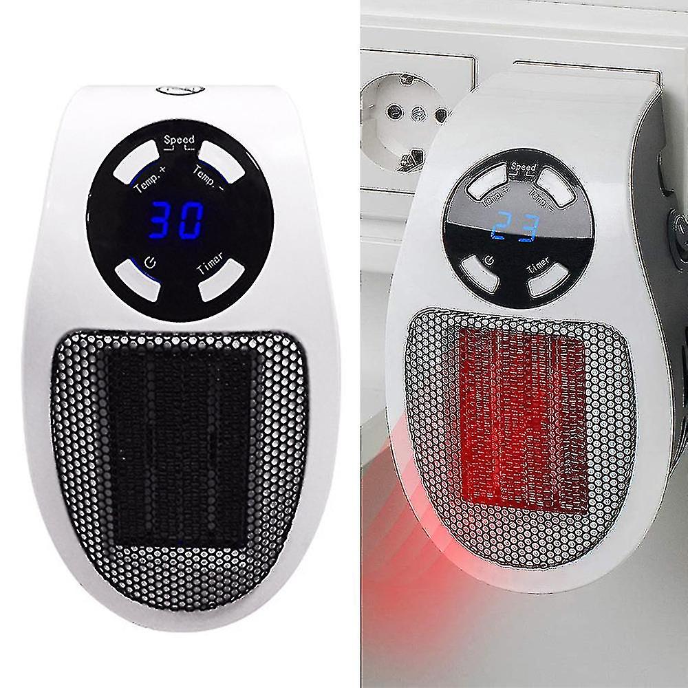 500w Space Heater， Programmable Wall Outlet Space Heater Seen On Tv