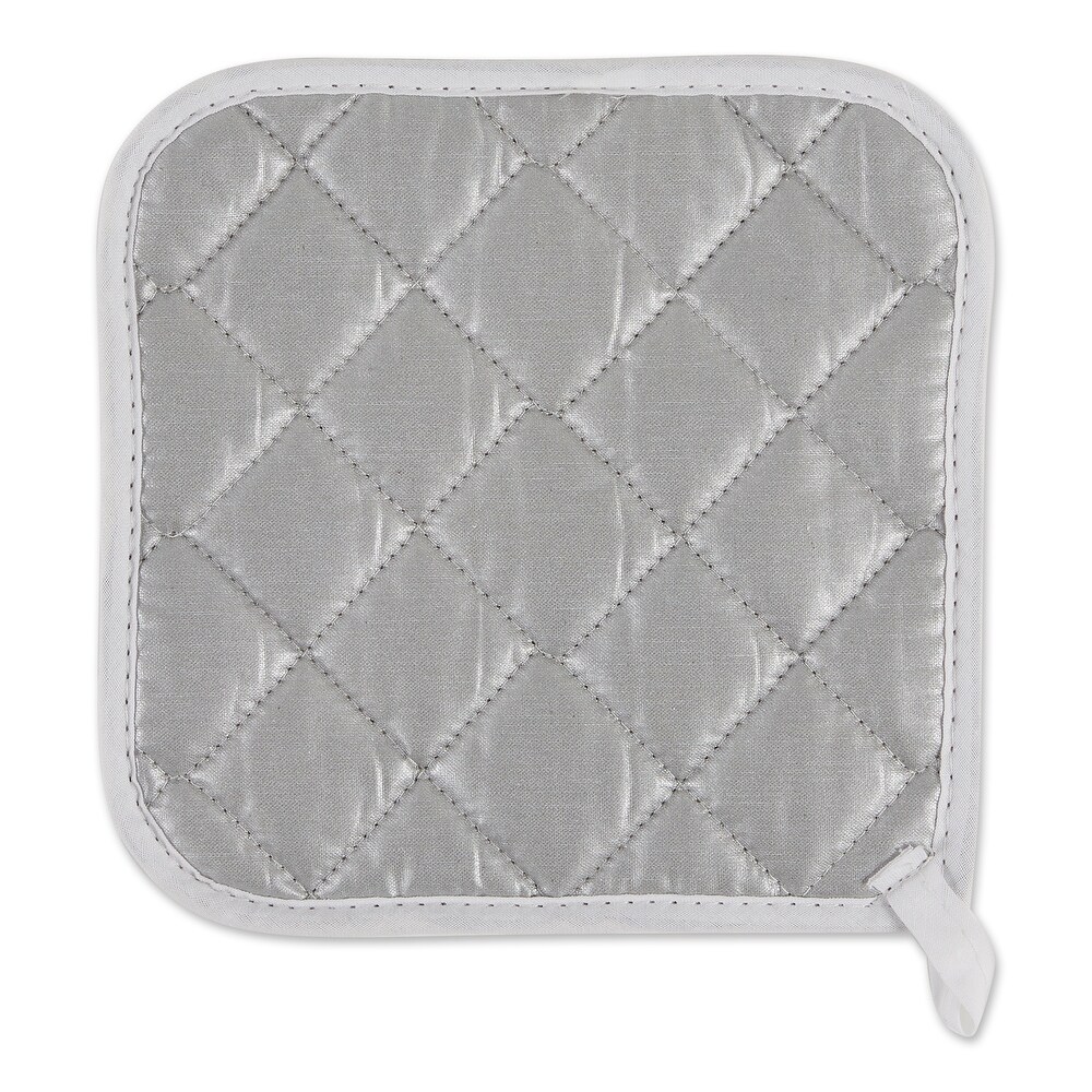 White Terry Potholder (Set 3)