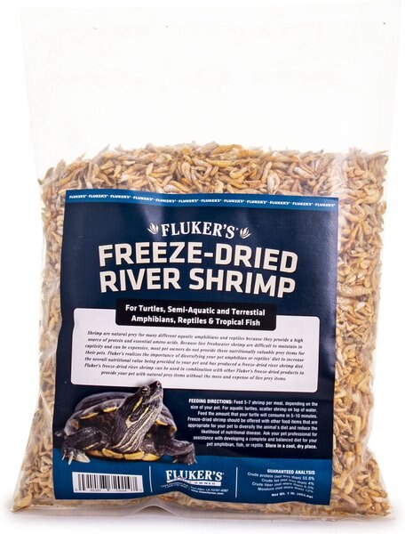 Fluker's Freeze-Dried River Shrimp Reptile Treats