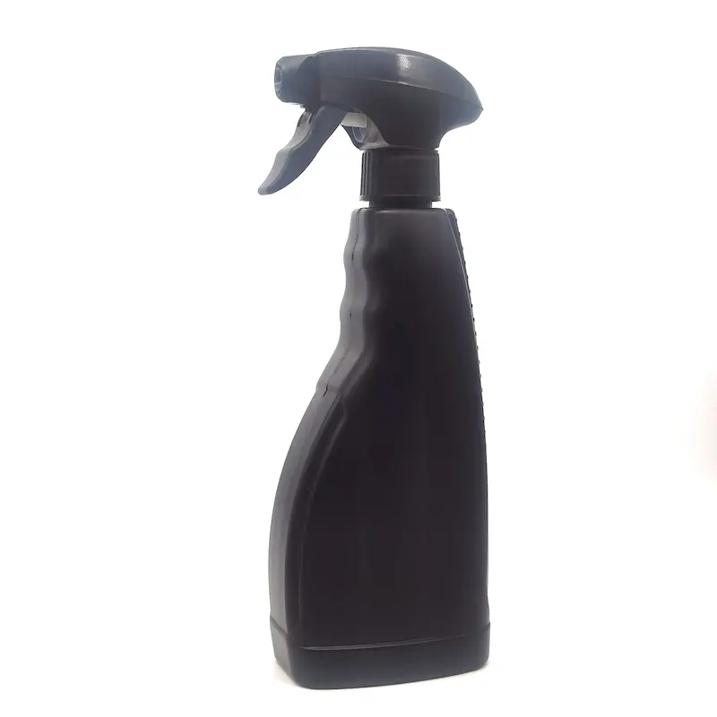 28mm Neck  Plastic Chemical Resistant Black Trigger Sprayer For Cleaning