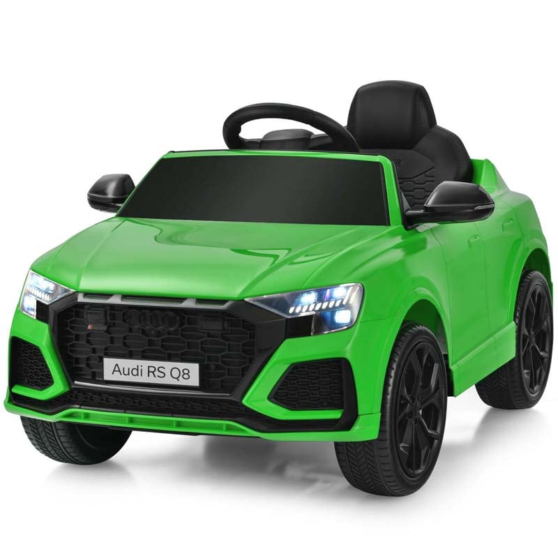 12V Licensed Audi Q8 Kids Ride On Car, Battery Powered 4 Wheeler Riding Toy Car with Remote Control