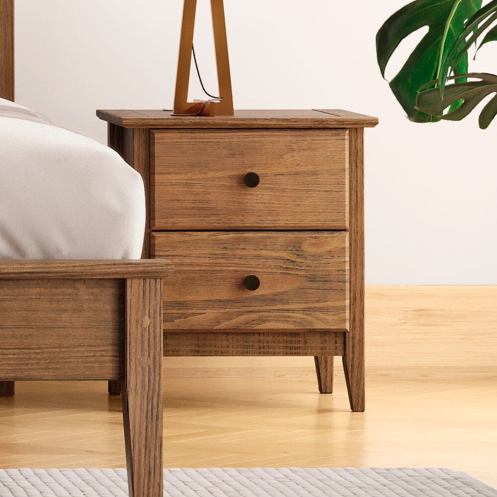 Grain Wood Furniture Greenport 2 Drawer Nightstand