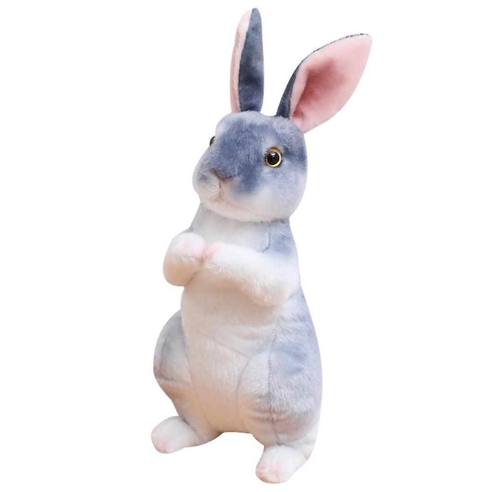 1pc Rabbit Stuffed Plush Toys Baby Cute Small White Rabbit Doll For Kids Cartoon Pillow Toy