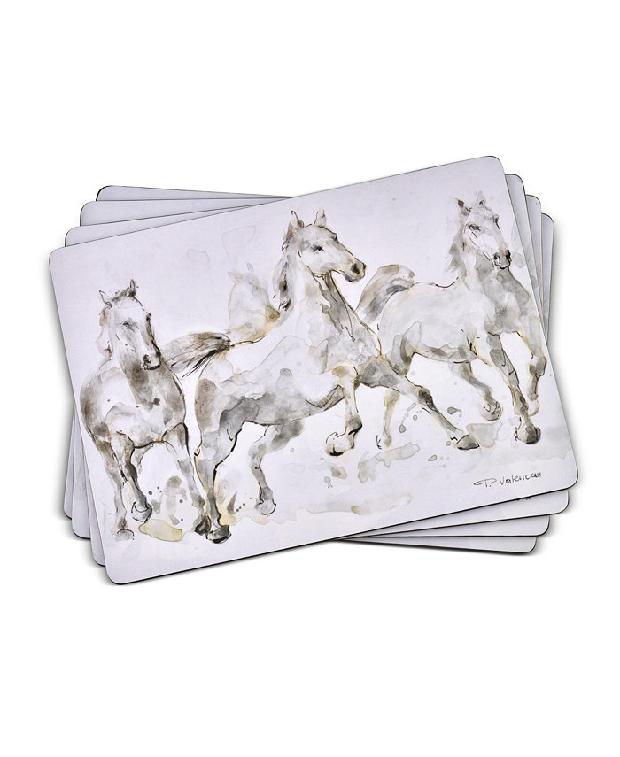 Pimpernel Spirited Horses Placemats Set of 4