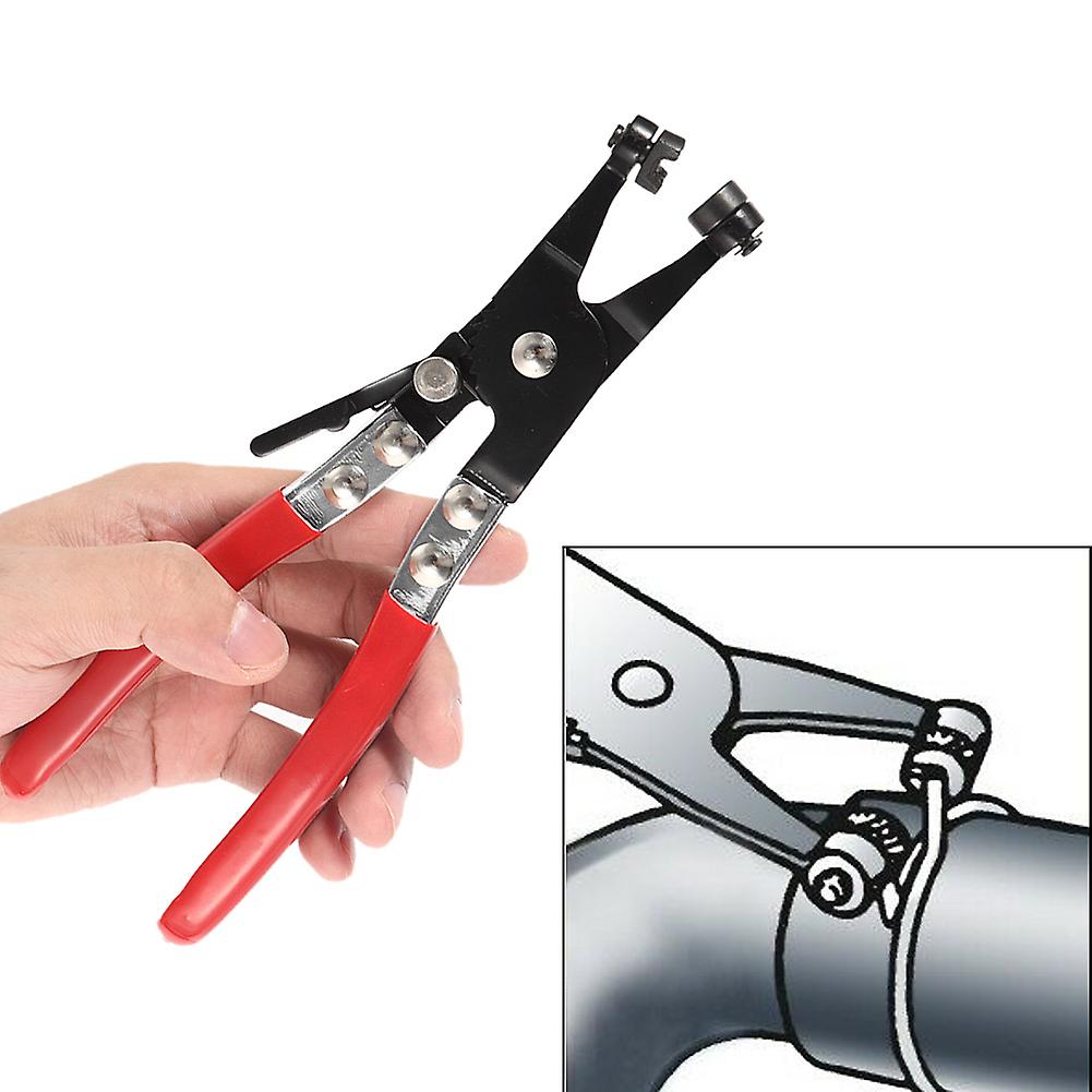 Swivel Jaw Hose Clamp Plier Water Pipe Vehicle Repair Easy Remove Install