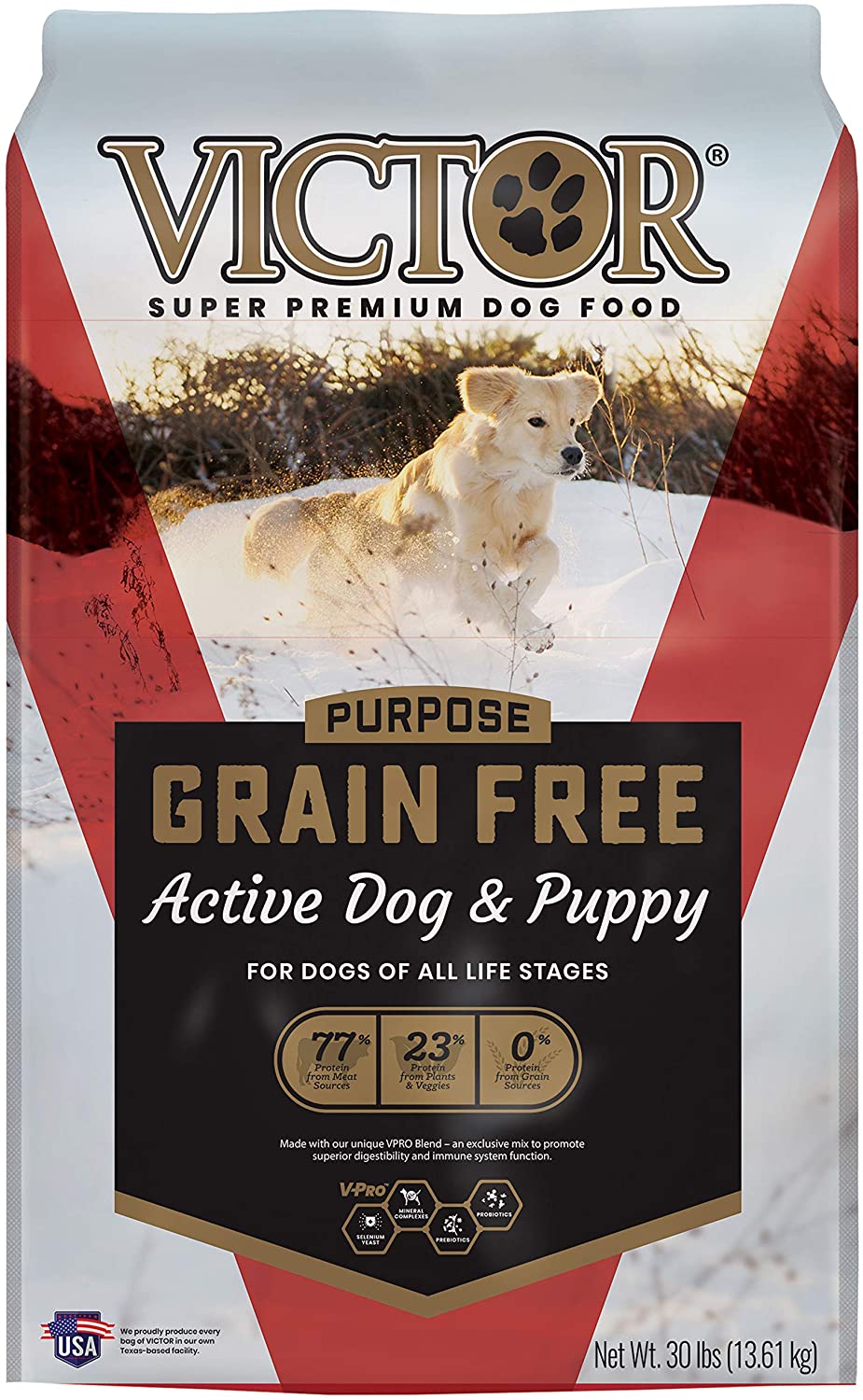 Victor Purpose Grain Free Active Dog  Puppy Food